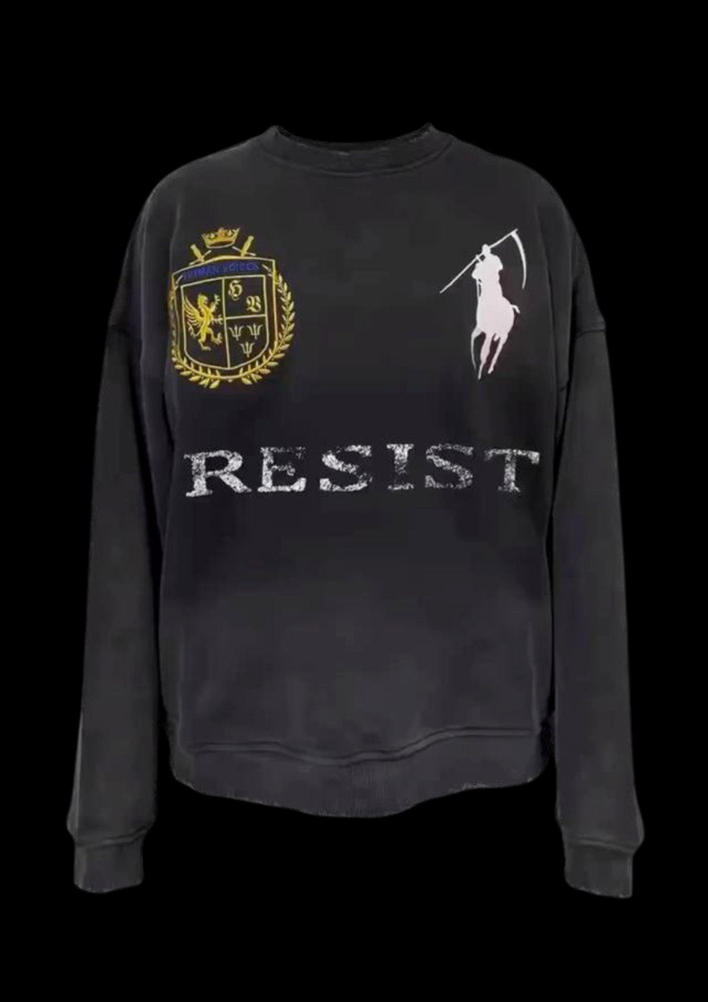 'RESIST' SWEATER ♰