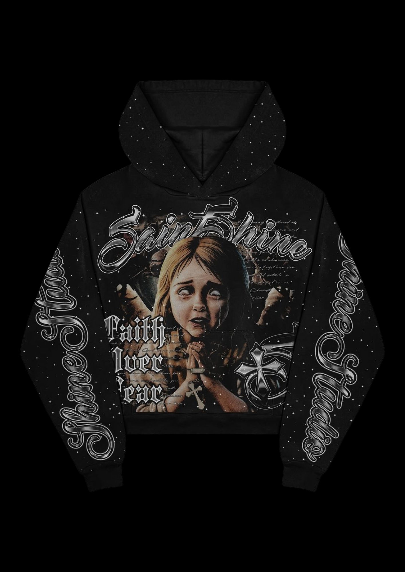 'FAITH OVER FEAR' HOODIE ♰