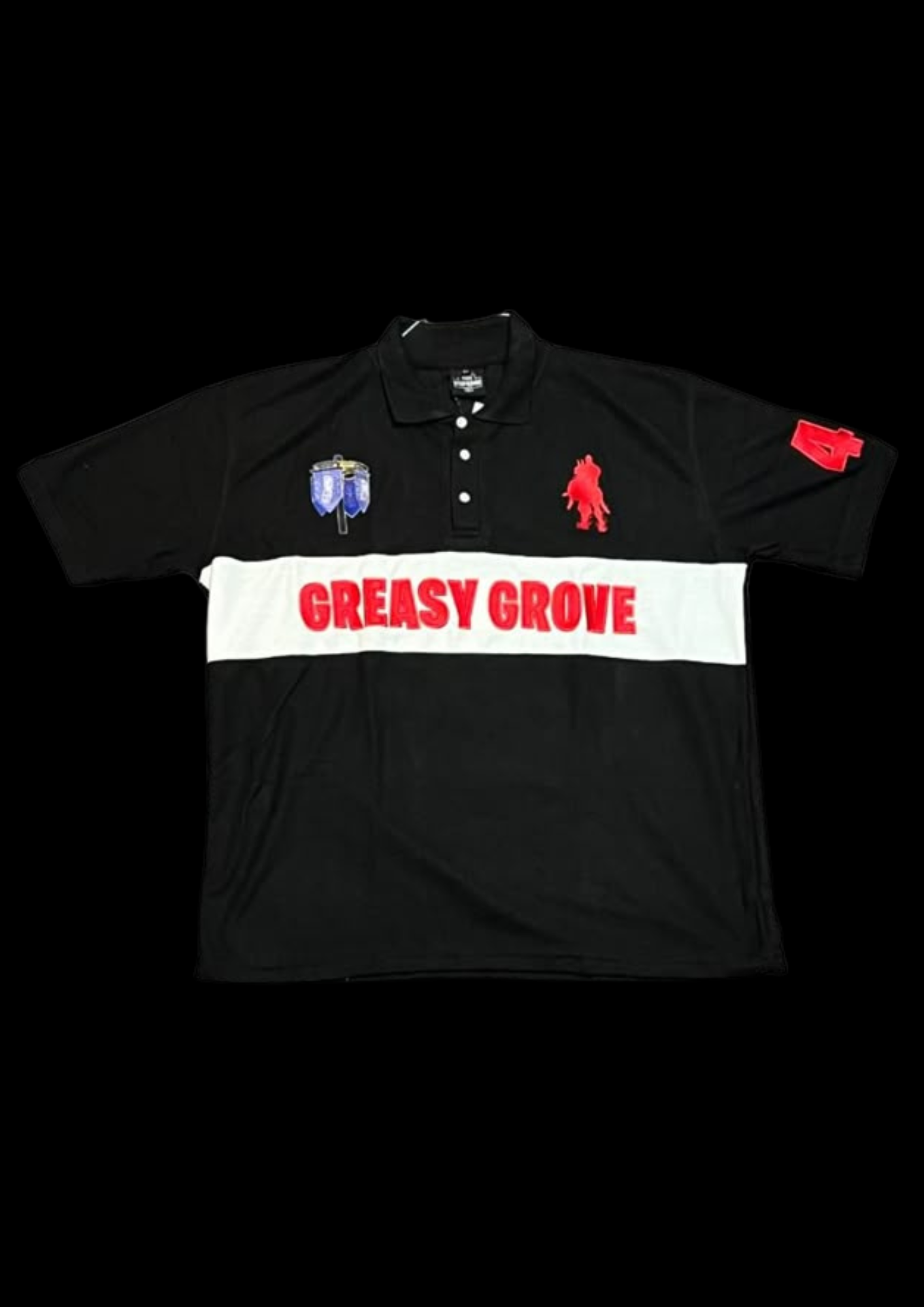'GREASYGR0VE' POLO ♰