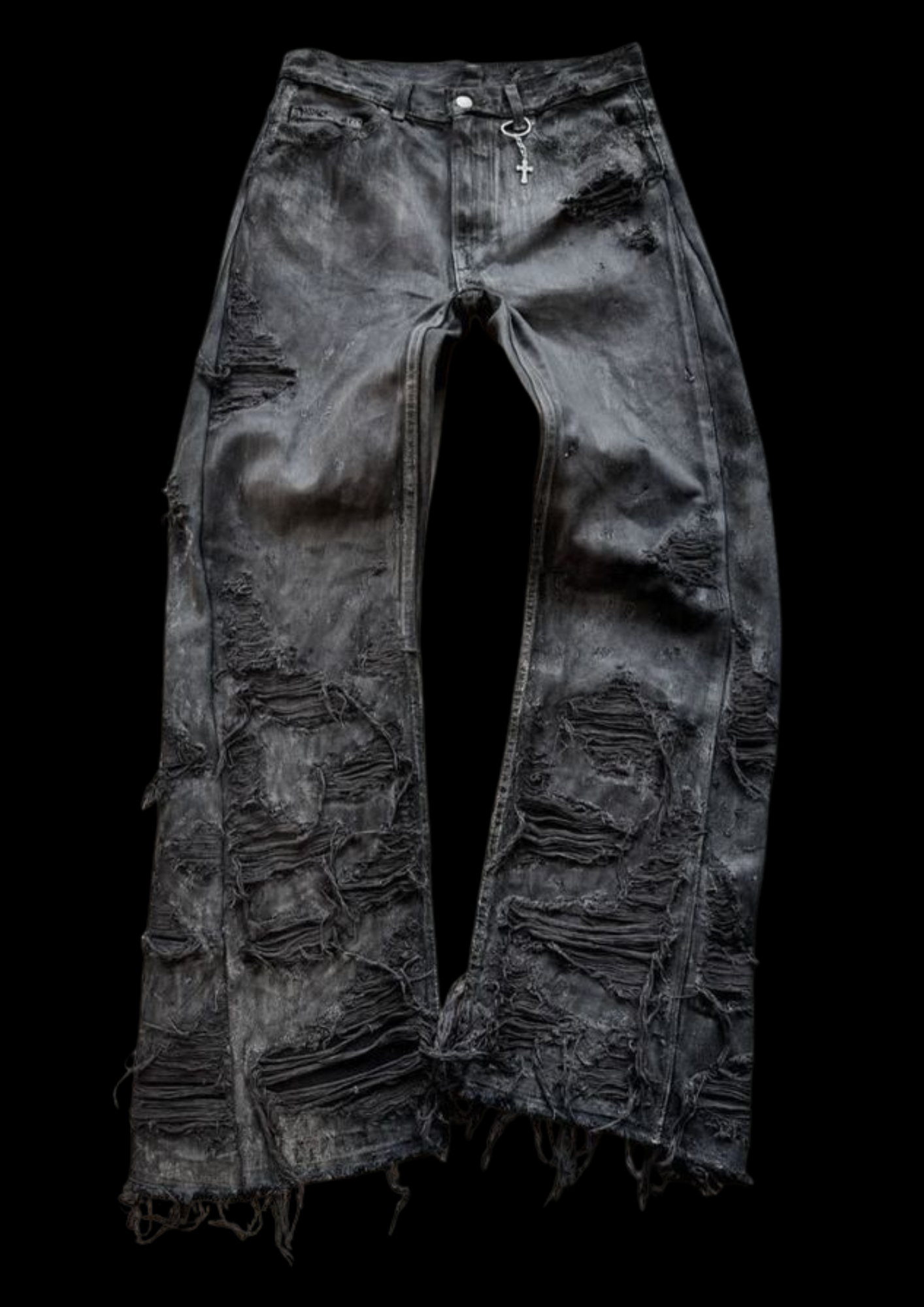 'LXSTSOULS' FLARED JEANS ♰