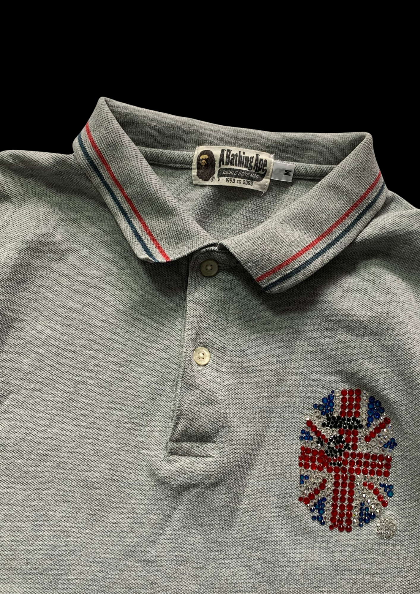 'B4PE X SWAROVSKI' POLO ♱