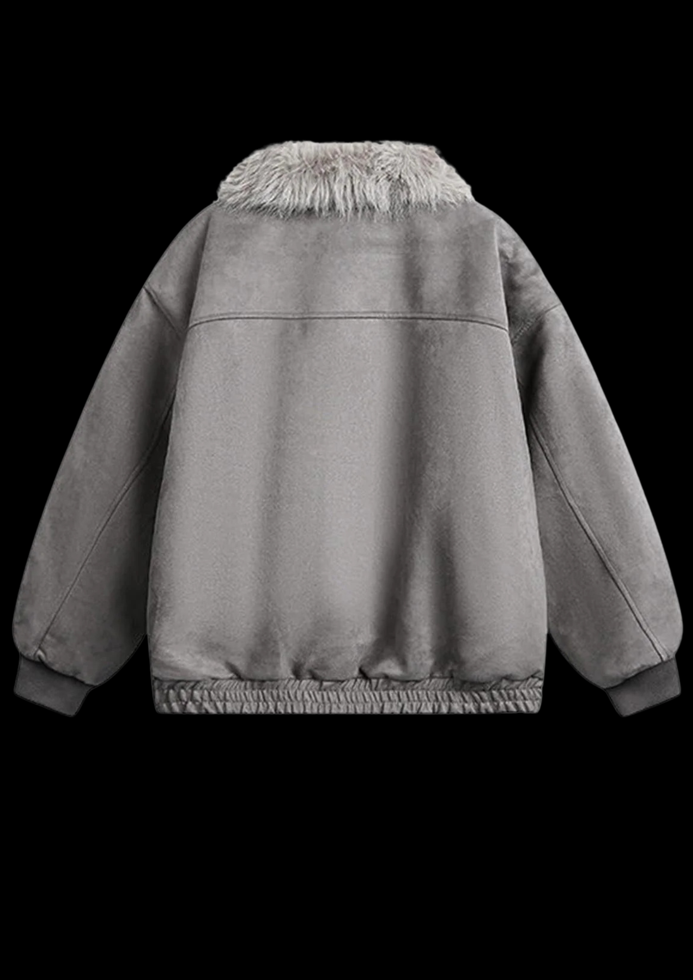 'VINTAGE FAUX FUR' BOMBER JACKET' ♰