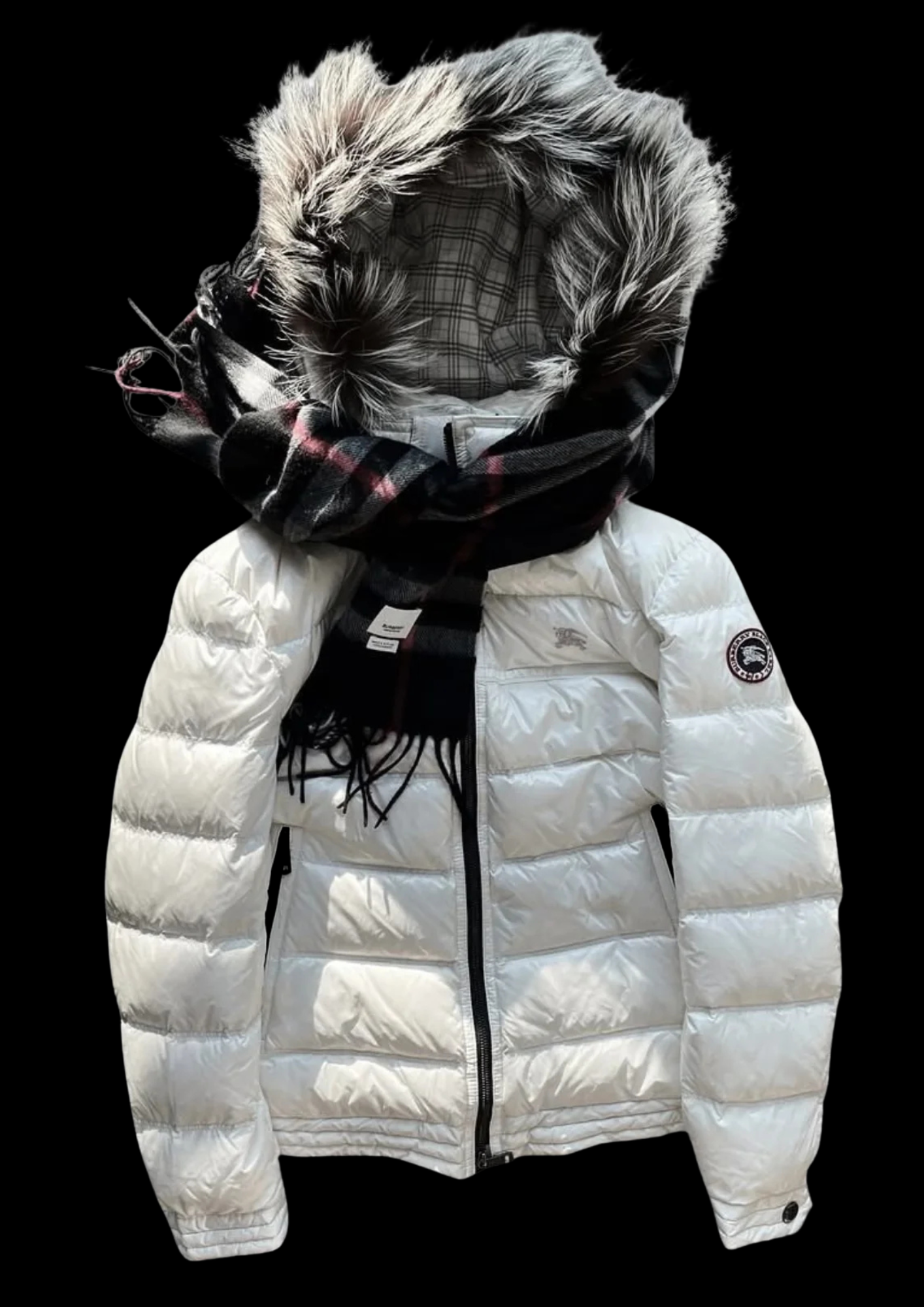 ♰ 'BXRBERRY JAPAN' PUFFER ♰