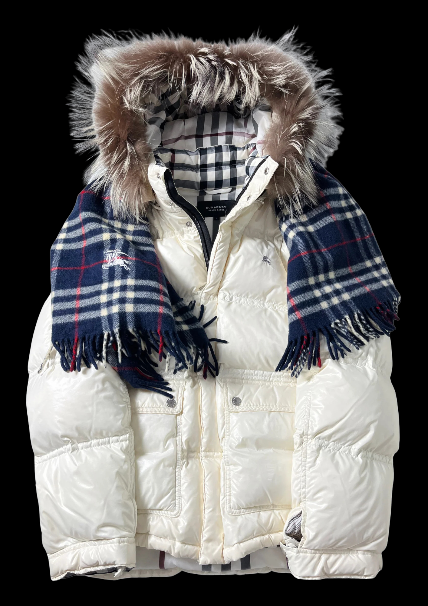 ♰ 'BXRBERRY JAPAN' PUFFER ♰